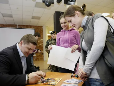 Андрей Коваленко встретился с ярославскими болельщиками