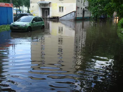 Ярославль опять пострадал от сильного ливня, последствия ликвидируются