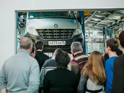 Презентация коммерческого транспорта Renault