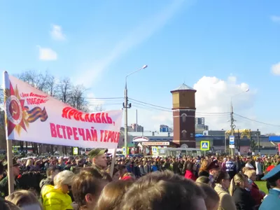 В Ярославль торжественно прибыл «Победный» поезд