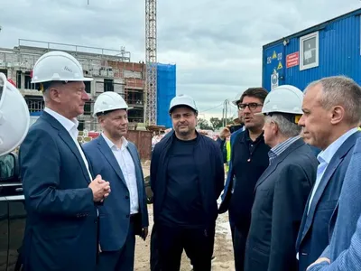Завершается строительство ряда объектов будущего волейбольного комплекса